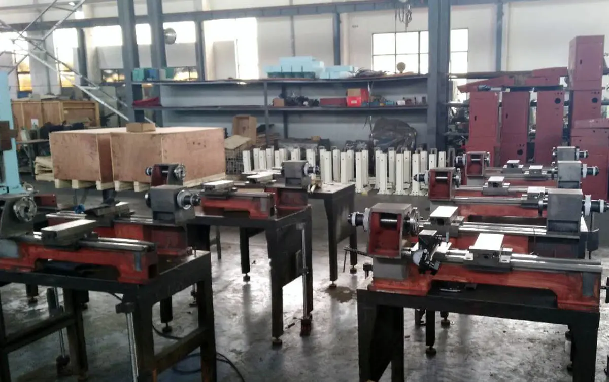 desktop CNC lathe production worksho